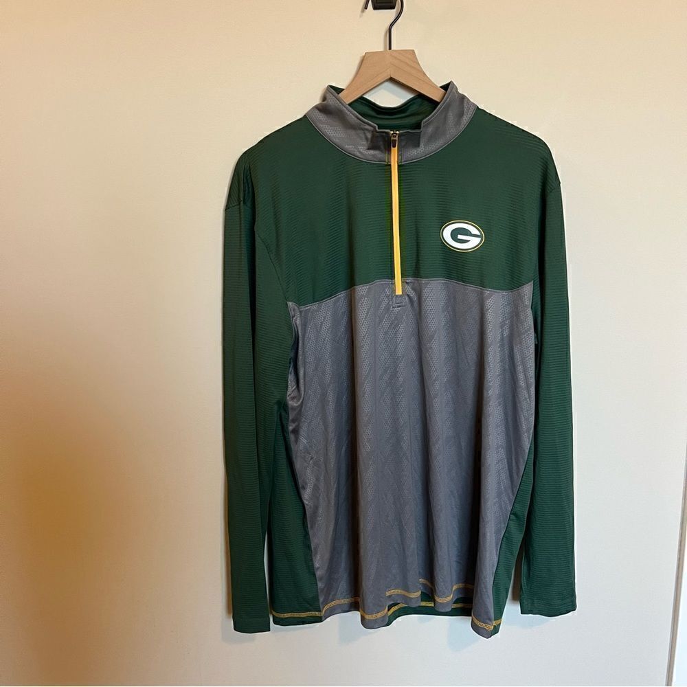 NFL Green Bay Packers 1/4 Zip NWT XL Football